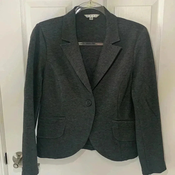 Cabi Jet Set Ponte Blazer size 10 - Picture 1 of 7